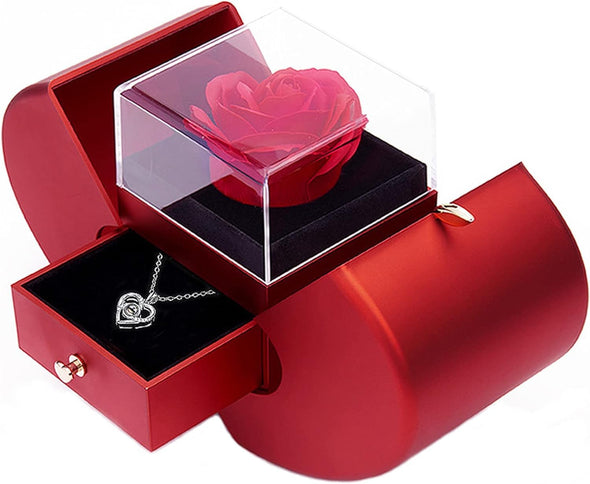 ZENA New Eternal Flower Apple Jewelry Box